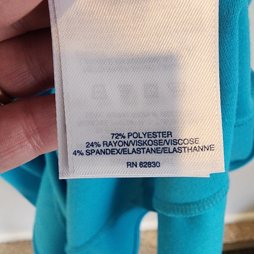 Lands' End Turquoise Dress, Size 8, NWOT - Picture 6 of 6